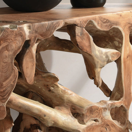 Cypress - 71" Root Console Table - Natural - R&R Furniture Gallery (Fountain Valley, CA)