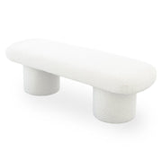 Randolph - Bench - Ivory - R&R Furniture Gallery (Fountain Valley, CA)