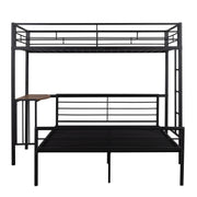 Bunk Bed With Desk, Ladder And Quality Slats For Bedroom - R&R Furniture Gallery (Fountain Valley, CA)