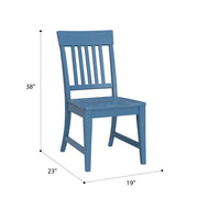 Haidel - Slat Back Dining Chairs (Set of 2) - R&R Furniture Gallery (Fountain Valley, CA)