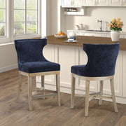Carson - Counter Stool With Swivel Seat - R&R Furniture Gallery (Fountain Valley, CA)