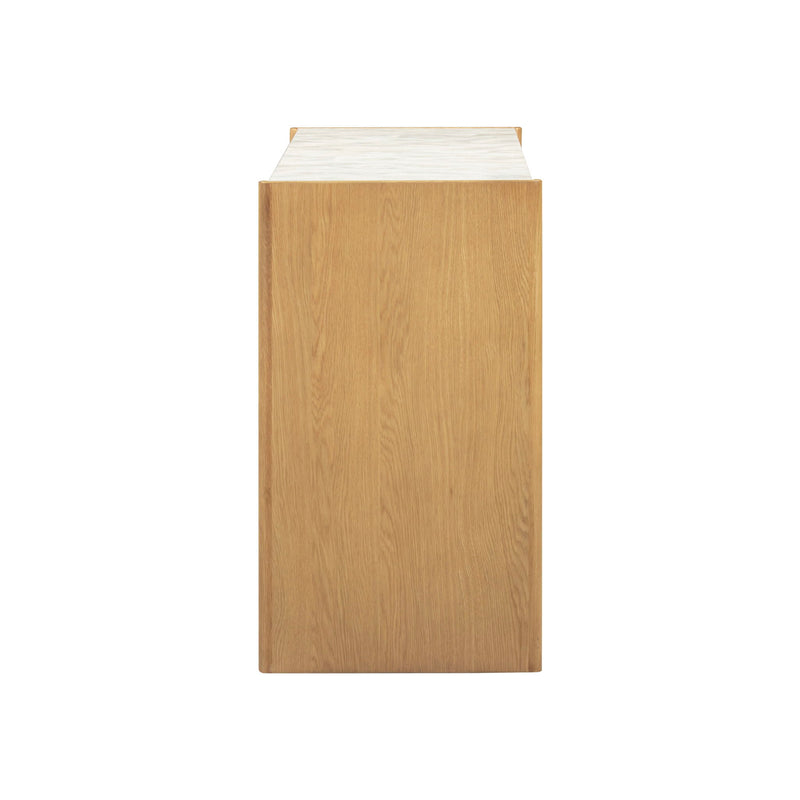 Paige - 6-Drawer Dresser - Natural Oak - R&R Furniture Gallery (Fountain Valley, CA)