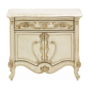 Platine de Royale - Nightstand - Champagne - R&R Furniture Gallery (Fountain Valley, CA)