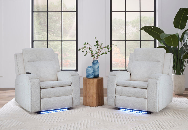 Armstrong - Power Recliner With Heat, Massage And Auto-Glide - R&R Furniture Gallery (Fountain Valley, CA)
