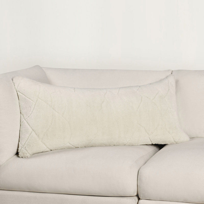 Mercer - 22" x 22" RN Pillow - Ivory
