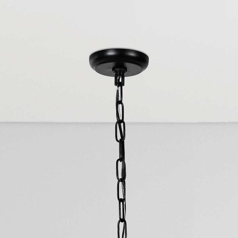 Madeline - Chandelier - Matte Black - R&R Furniture Gallery (Fountain Valley, CA)