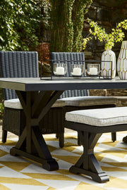 Beachcroft - Rect Dining Table W/Umb Opt - R&R Furniture Gallery (Fountain Valley, CA)
