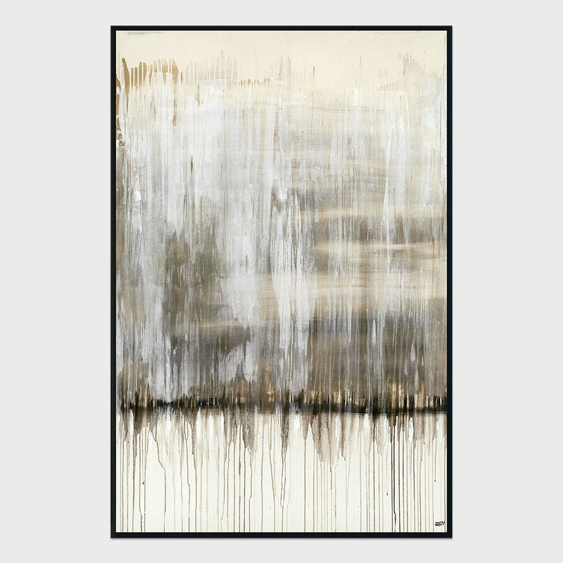 Steam - 48" x 72" Painting Art by Buddy Whitlock - Gray - R&R Furniture Gallery (Fountain Valley, CA)