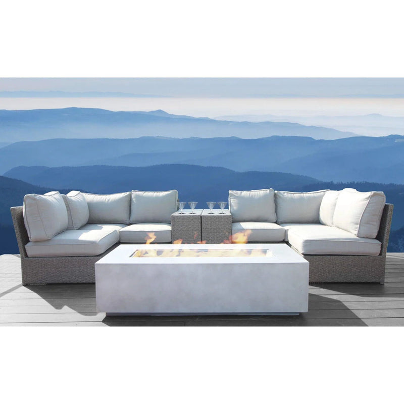 Outdoor Elegance Conversation Set With Fire Pit - R&R Furniture Gallery (Fountain Valley, CA)