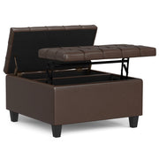 Harrison - Large Coffee Table Storage Ottoman - R&R Furniture Gallery (Fountain Valley, CA)