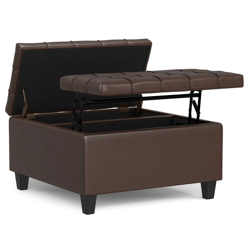 Harrison - Large Coffee Table Storage Ottoman - R&R Furniture Gallery (Fountain Valley, CA)
