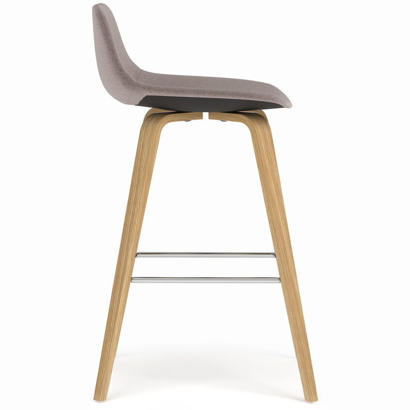 Randolph Bentwood - Upholstered Counter / Bar Height Stool (Set of 2) - R&R Furniture Gallery (Fountain Valley, CA)