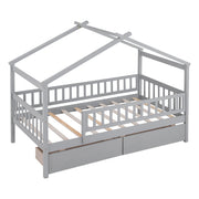 House Bed With 2 Drawers - R&R Furniture Gallery (Fountain Valley, CA)