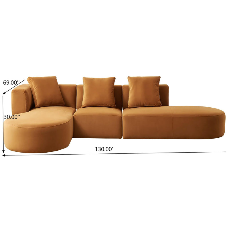 Orby - Stylish Sectional Sofa - R&R Furniture Gallery (Fountain Valley, CA)