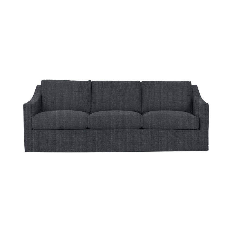 Classic Home Kipton upholstered stationary sofa with plush fabric and comfortable cushions in a modern living room setting.