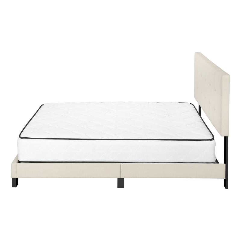 Bed, Upholstered, Frame Only, Transitional - R&R Furniture Gallery (Fountain Valley, CA)