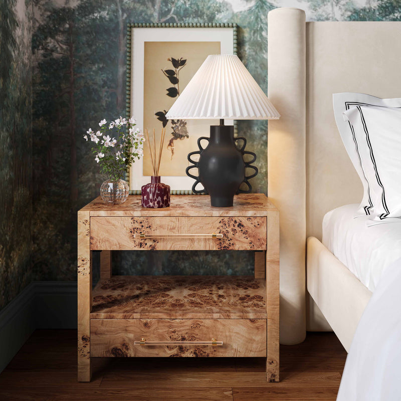 Hazza - Pleated Table Lamp - R&R Furniture Gallery (Fountain Valley, CA)