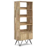 Hunter - Tall Bookcase - Natural - R&R Furniture Gallery (Fountain Valley, CA)