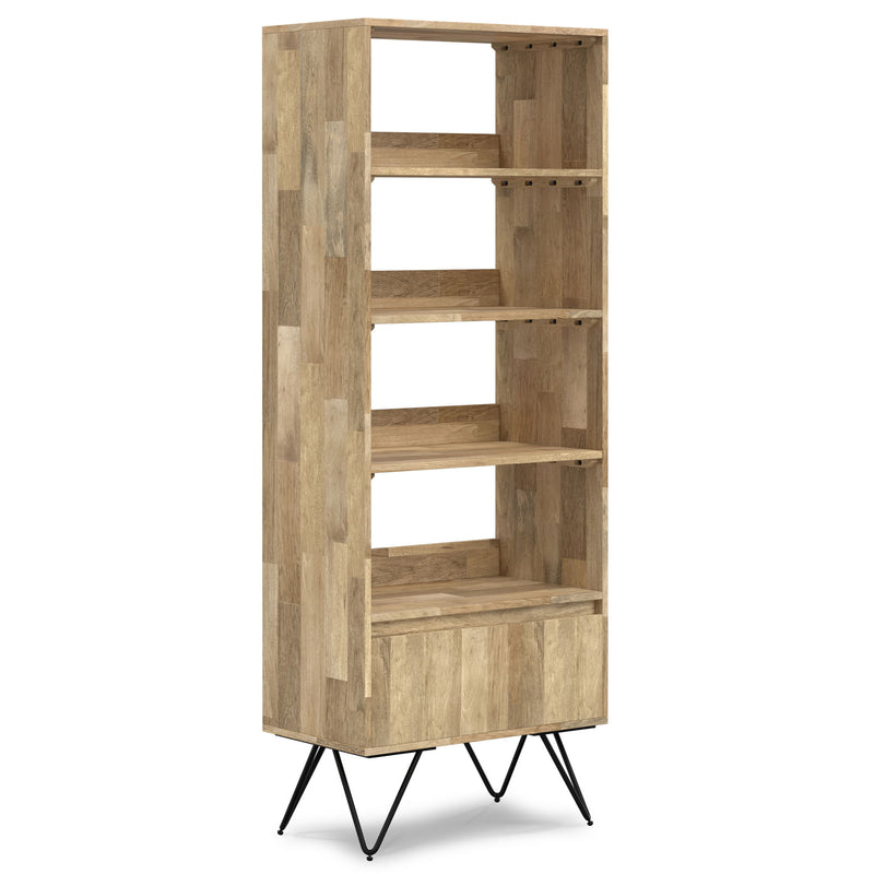 Hunter - Tall Bookcase - Natural - R&R Furniture Gallery (Fountain Valley, CA)