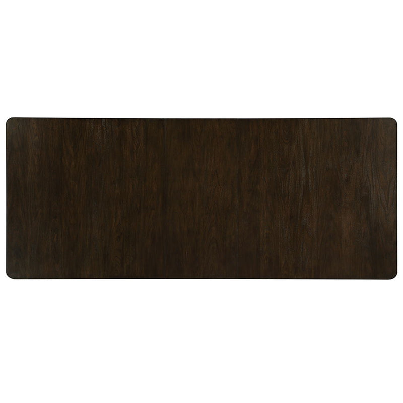 Carena - Dining Table With Leaf - White & Brown - R&R Furniture Gallery (Fountain Valley, CA)