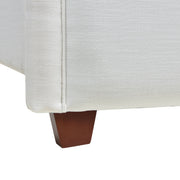 Carmen - Upholstered Wingback Panel Bed Frame - R&R Furniture Gallery (Fountain Valley, CA)
