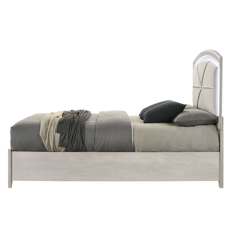 Ramondi - Bed With Storage & LED - R&R Furniture Gallery (Fountain Valley, CA)