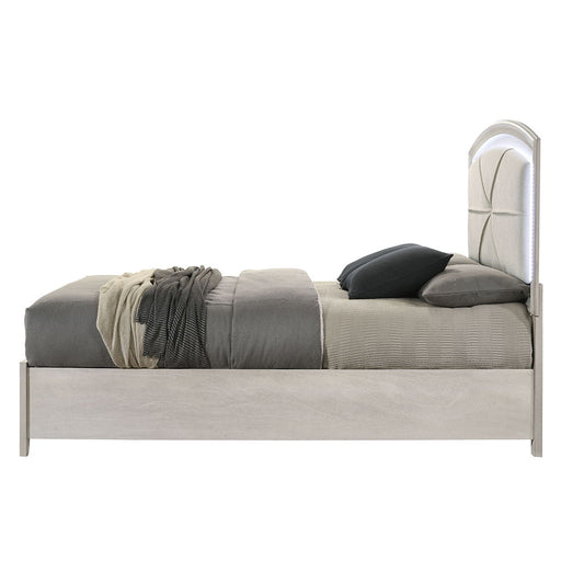 Ramondi - Bed With Storage & LED - R&R Furniture Gallery (Fountain Valley, CA)