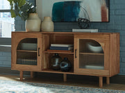 Adway - Accent Cabinet - Natural Brown - R&R Furniture Gallery (Fountain Valley, CA)