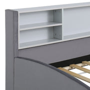 Luxurious Upholstered Platform Bed With Storage Drawers - R&R Furniture Gallery (Fountain Valley, CA)