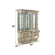 Danae - Curio - Champagne & Gold - R&R Furniture Gallery (Fountain Valley, CA)