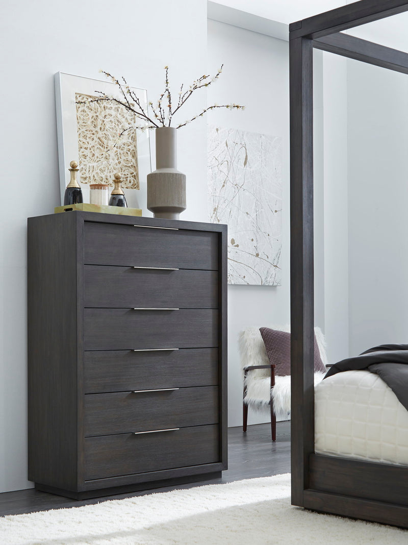 Oxford Six Drawer Chest in Basalt Grey (2024) - R&R Furniture Gallery (Fountain Valley, CA)