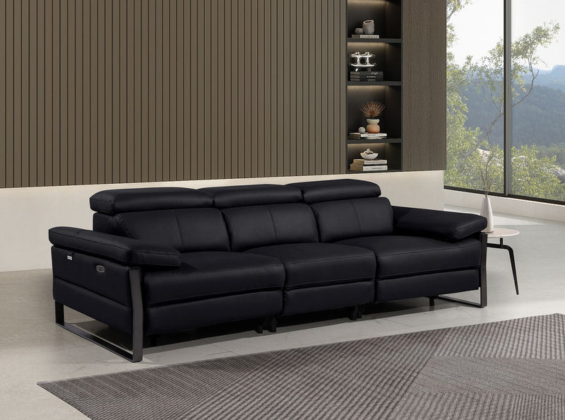 1246 - Modular Power Dual Reclining Sofa With Power Reclining Headrests - R&R Furniture Gallery (Fountain Valley, CA)