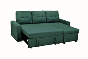Convertible L Shaped Sectional Sleeper Sofa Bed, Saving Pull Out Couch - R&R Furniture Gallery (Fountain Valley, CA)