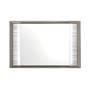 Star - Mirror With Built In LED And Frame - White - R&R Furniture Gallery (Fountain Valley, CA)