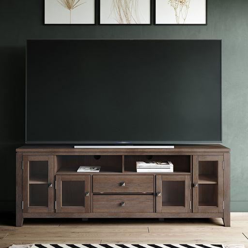 Cosmopolitan - Handcrafted Wide TV Media Stand - R&R Furniture Gallery (Fountain Valley, CA)