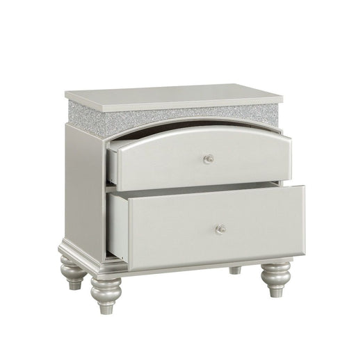 Maverick - Nightstand - Platinum - R&R Furniture Gallery (Fountain Valley, CA)
