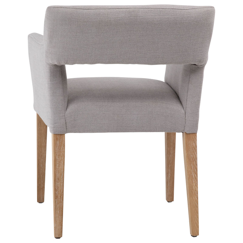 Joseph - Dining Chair - Light Gray And Natural