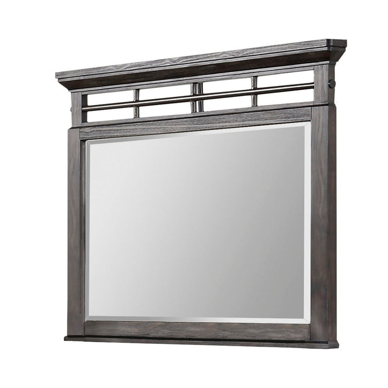 Mirror - Mahogany - R&R Furniture Gallery (Fountain Valley, CA)
