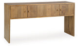 Ella Grove - Console - Rich Brown - R&R Furniture Gallery (Fountain Valley, CA)