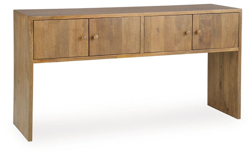 Ella Grove - Console - Rich Brown - R&R Furniture Gallery (Fountain Valley, CA)