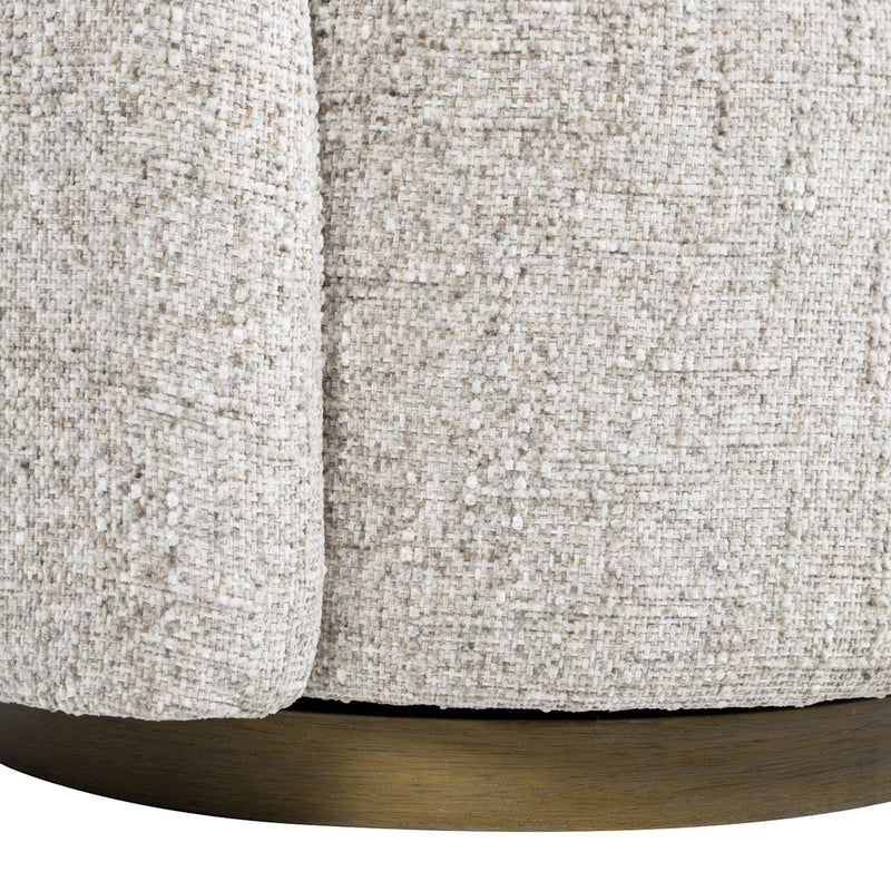 Duo - One-Arm Swivel Accent Chair - R&R Furniture Gallery (Fountain Valley, CA)