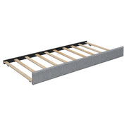 Upholstered Platform Bed With Reading Lights, Drawers, Trundle And Shelves - R&R Furniture Gallery (Fountain Valley, CA)