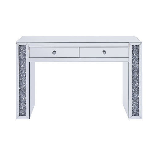 Noralie - Vanity Desk - Faux Diamonds & Mirrored - R&R Furniture Gallery (Fountain Valley, CA)
