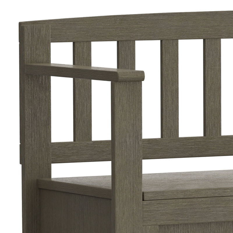 Brooklyn - Handcrafted Entryway Storage Bench - R&R Furniture Gallery (Fountain Valley, CA)