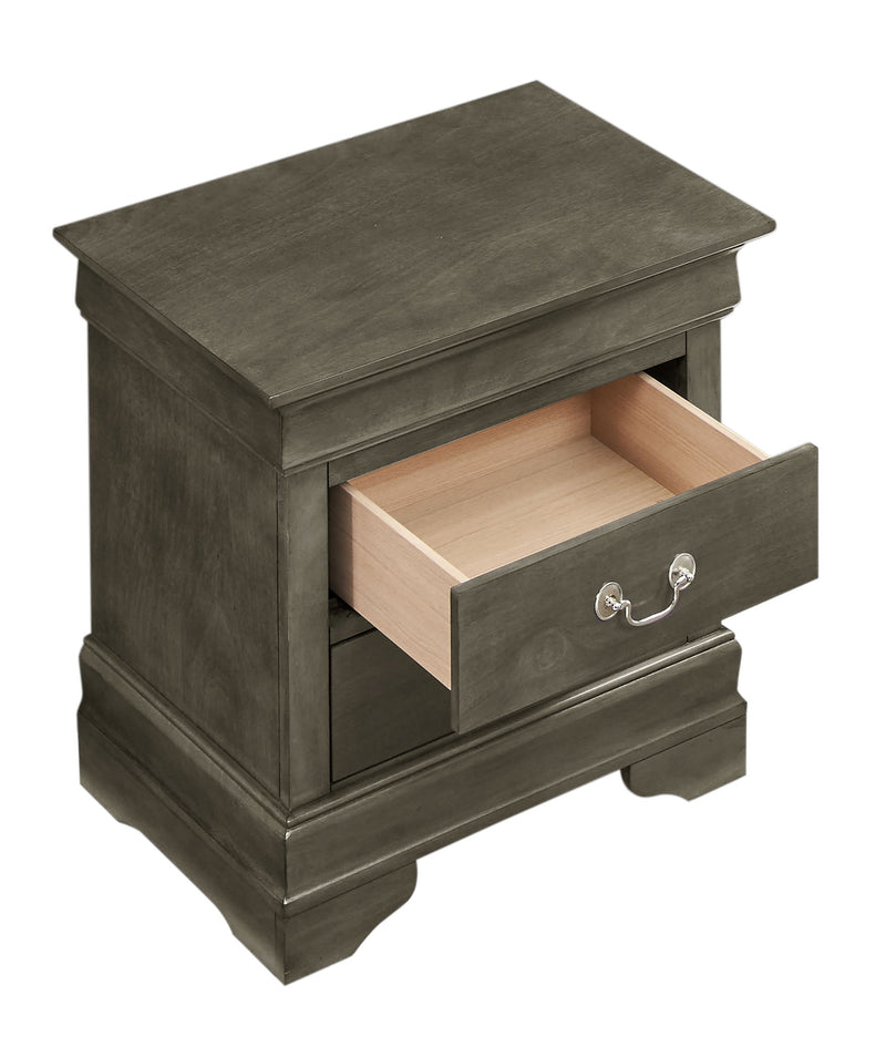 Traditional Style Design Nightstand - R&R Furniture Gallery (Fountain Valley, CA)