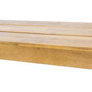Nahanni - Rustic Acacia Wood Bench With Slat Design - Natural - R&R Furniture Gallery (Fountain Valley, CA)