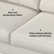 Ava - Mid Century Sofa With Ottoman Set - R&R Furniture Gallery (Fountain Valley, CA)