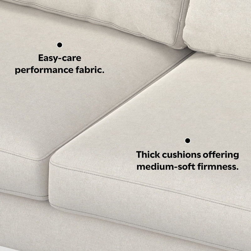 Ava - Mid Century Sofa With Ottoman Set - R&R Furniture Gallery (Fountain Valley, CA)