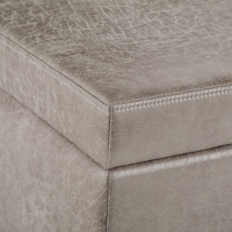Avalon - Multifunctional Storage Ottoman Bench - R&R Furniture Gallery (Fountain Valley, CA)