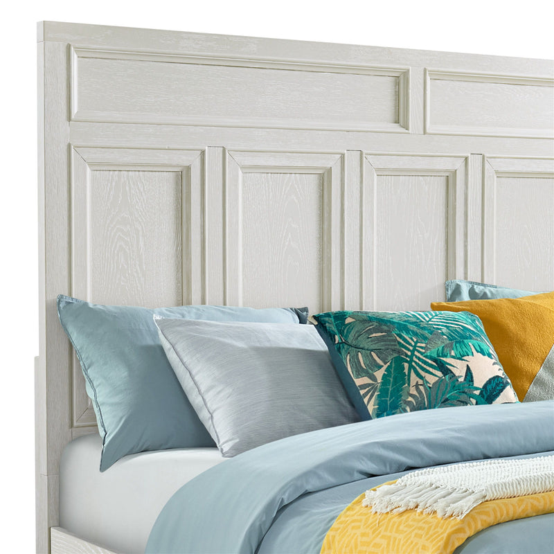Storage Bed With Panel Headboard And Spacious Footboard Drawers - R&R Furniture Gallery (Fountain Valley, CA)